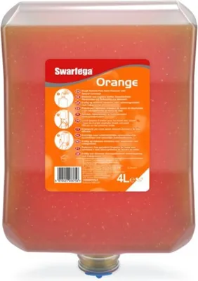 Produktbild von SC Johnson Professio - Handreiniger SCJ Swarfega Orange 4l | Außenschachtel A 4 Stück x 4 Liter