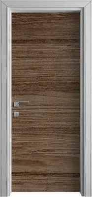 Produktbild von Tür Selbstklebende 80x210 cm Türfolie Türtapete Klebefolie - Dunkle Holz