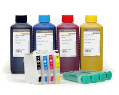 Obrázok produktu pre Sada náplní T1281 – T1284 s 4x250 ml atramentu (nie OEM) ako náhrada za Epson