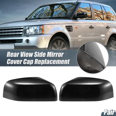 Image de Paire De Couvercles De Rétroviseur Noir De Remplacement pour Land Rover Range Rover Sport Discovery - Protection Pour Rétroviseur