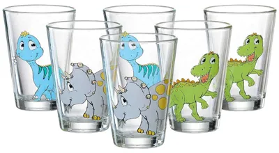 Produktbild von Ritzenhoff & Breker DINO Kinderbecher-Set 6-teilig