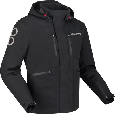 Produktbild von Bering Barstow wasserdichte Motorrad Textiljacke, schwarz, L