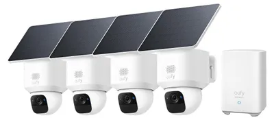 Produktbild von eufyCam Solo E30 4-Kamera-Set und eufy HomeBase™ S280