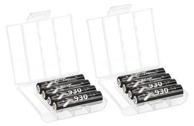 Produktbild von 8x XCell Micro Akku LSD Plus Ni-MH 1,2V 930 mAh low self-discharge AAA + 2x 4er Box