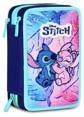 Obrázek produktu pro Peročník Lilo & Stitch se 3 zipy – světle modrý a růžový