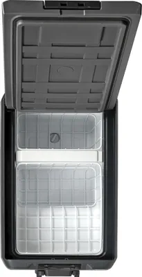 Obrázok produktu pre YOLCO KX40 Carbon kompresorový chladiaci box 40 l – dvojzónový chladiaci box do auta a na kempovanie s ovládaním cez aplikáciu, 12/24 V a 230 V