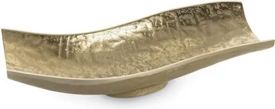 Zdjęcie produktu dla Misa patera metalowa PEDRO 33X15X8 złota