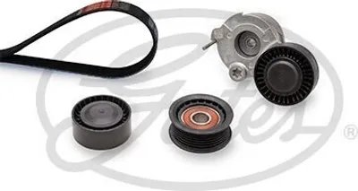 Produktbild von Gates K066PK2413 Keilrippenriemensatz für AUDI A4 Avant (8K5, B8) A6 Avant (4G5, 4GD, C7) Q5 (8RB) A5 Sportback (8TA) A4 Limousine (8K2, B8)