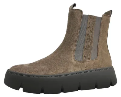 Produktbild von Gabor Damen Chelsea Boots/ Stiefeletten Braun Rauleder Größe: 38,5
