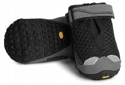 Immagine prodotto di Ruffwear Grip Trex Scarpe 2 pezzi, Colore:Nero ossidiana, Taglia:S