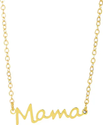 Produktbild von Mama-Halskette, kleine Halskette mit Mama-Anhänger, Schmuck zum Muttertag, Geschenk für neue Mütter, Frauen, Ehefrauen, Jahrestage