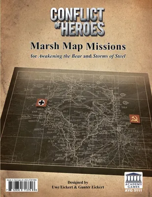Zdjęcie produktu dla Conflict of Heroes: Misje na Mapie Bagien - Erweiterung - Edycja ENG