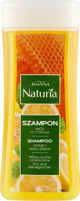 Zdjęcie produktu dla Szampon Naturia Do Włosów Suchych I Zniszczonych Miód I Cytryna 200 Ml