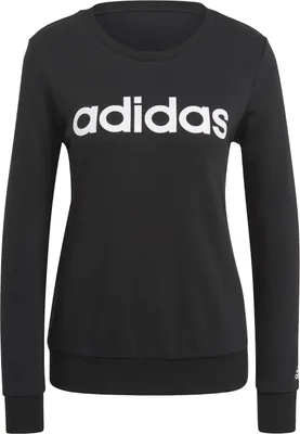 Produktbild von adidas Pullover für Damen mit Rundhalsausschnitt schwarz, Farbe:Blau, Größe:M