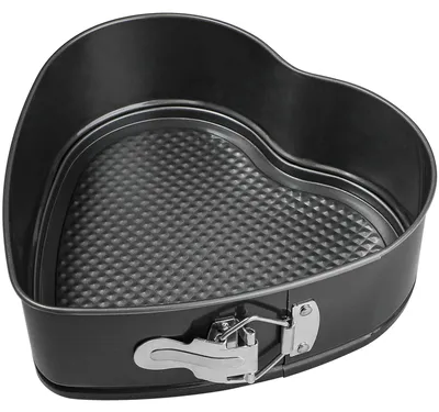 Productafbeelding van Solidchoice - Hartvormige Springvorm Cakevorm 23cm - Antiaanbak