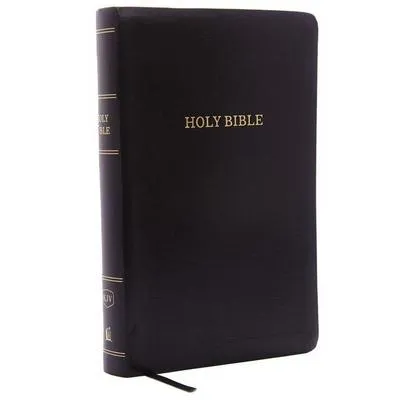 Obrázek produktu pro KJV, Reference Bible, Personal Size Giant Print, Leather-Look, Black, Red Letter Edition