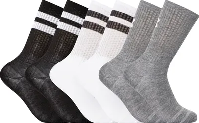 Produktbild von Under Armour Uni Ua Essential Crew-Socken im 6er-Pack 1387058-101__LG