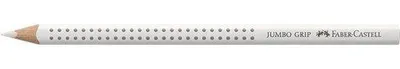 Zdjęcie produktu dla FABER-CASTELL Buntstift Jumbo Grip Weiß 12er