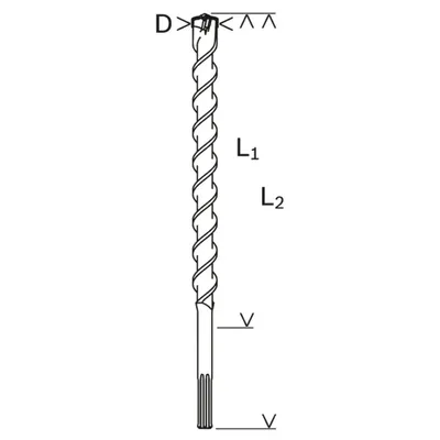 Produktbild von PRO SDS-max-7 Bohrer, 40x400x520 mm