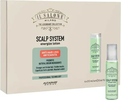 Produktbild von Alfaparf Milano Il Salone Scalp System Energize Lotion AntiHairLoss Vials 6x13ml