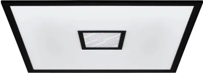 Immagine prodotto di Eglo 900572 BORDONARA Plafoniera LED 36W 595x595mm Nero Bianco Telecomando RGB controllabile Colore luce dimmerabile