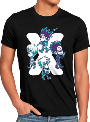 Produktbild von BaumwolleCloud Hunter Team Herren T-Shirt hunter anime japan manga x