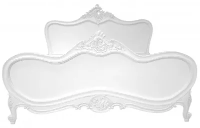 Image de Lit baroque Maison Paris Blanc 180 x 200 cm de la collection de luxe de Casa Padrino