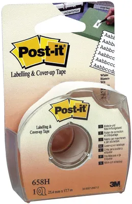 Immagine prodotto di Post-It 7100222076 17,7 m Carta gommata per imbianchini Adatto per uso interno Bianco