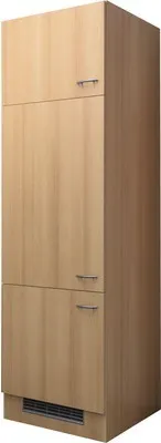 Obrázek produktu pro Skříň na vestavnou lednici Flex Well Ischia/Nano šířka 60 cm Imitace buk