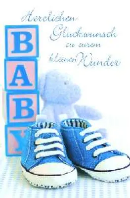 Produktbild von AV - Geburt  Baby  Freudiges Ereignis - Glückwunschkarte im Format