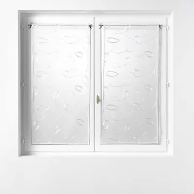 Productafbeelding van Douceur d'Intérieur, 1 paar gordijnen, 2 x 60 x 160 cm, wit
