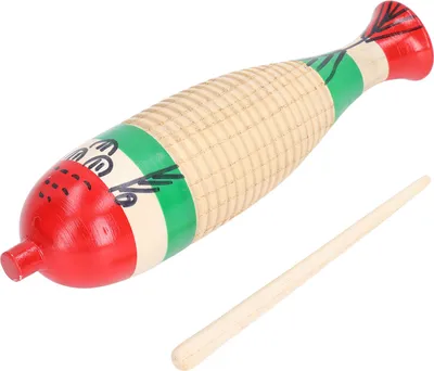 Zdjęcie produktu dla Holz Guiro, instrument perkusyjny Guiro, Holz Guiro, instrument perkusyjny Guiro, instrument Guiro, Guiro