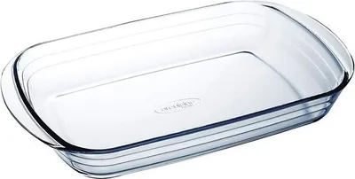 Image de Plat à Four Rectangulaire O'cuisine Verre Borosilicate Ultra-résistant - O'cuisine