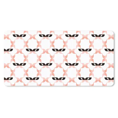 Produktbild von MuchoWow® Mauspad Mousepad Karneval - Muster - Masken 60x30 cm - Mousepads - Maus Mat - Pad - Mausunterlage - Nachhaltig