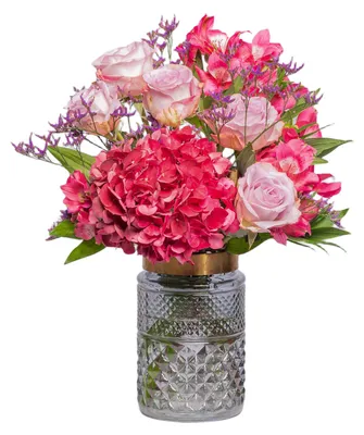 Produktbild von Blumenstrauß Pink Autumn | Geschenk - frische Blumen | Blumenversand von BLOOMY DAYS