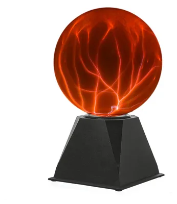 Produktbild von Plasmakugel - orangene Blitz-Show - Automatikbetrieb oder Musiksteuerung - Kugel Durchmesser: 15cm