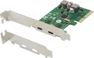 Obrázek produktu pro CONCEPTRONIC PCI Express Card x4 2-Port USB-C 3.2
