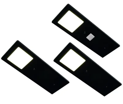 Produktbild von LED Unterbauleuchte Küche 3x3 W, Küchenleuchte Eco-Pad, warmweiß
