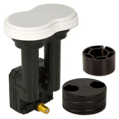 Produktbild von PremiumX Single Monoblock LNB 3° PXMB-3S Sat für 1 Teilnehmer DVB-S2 UHD 4K