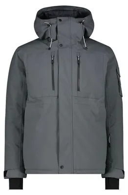 Produktbild von Cmp Man Jacket Fix Hood Grey 56