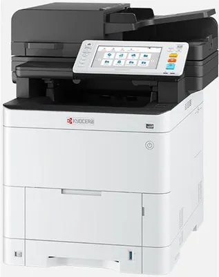 Productafbeelding van ECOSYS MA3500cix (inclusief 3 jaar Kyocera Life Plus) (grijs/zwart, USB, LAN, scanfunctie, kopieerfunctie, HyPAS, dubbelzijdig printen, dubbelzijdig scannen)