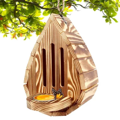 Produktbild von Holz-Schmetterlingsfutterhaus für den Garten