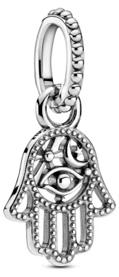 Produktbild von Pandora Passion Charm Anhänger 799144C00 Protective Hamsa Hand Silber 925