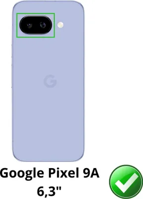 Obrázok produktu pre Nárazuvzdorné puzdro pre Google Pixel 9a a 2 Phonillico® ochranné kryty obrazovky z tvrdeného skla