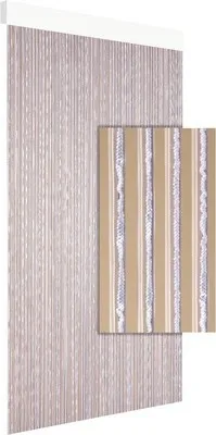 Obrázok produktu pre Záves na dvere ATLAS 90x210cm biely