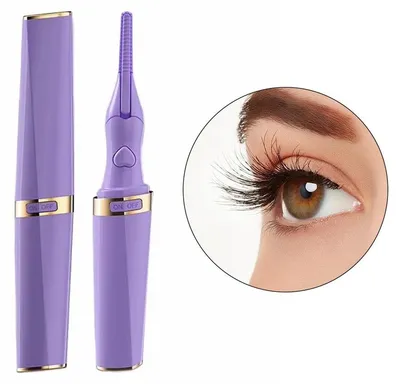 Produktbild von Beheizte Wimpernzange elektrisch 8 Sekunden Aufheizung 3 Temperaturstufen USB tragbares Beauty Tool für Reise und Alltag