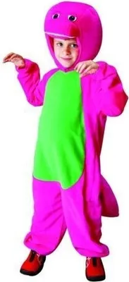 Produktbild von Dinosaurier Kostüm Lila für Kinder, Größe:116/122