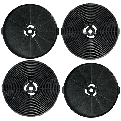 4er-Pack CC130 Aktivkohlefilter für Dunstabzugshauben