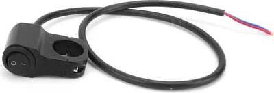 Zdjęcie produktu dla przełącznik kierownicy 7/8 cala z przyciskiem włączania i wyłączania reflektora przeciwmgielnego wodoodporny do motocykli elektrycznych 12V ATV