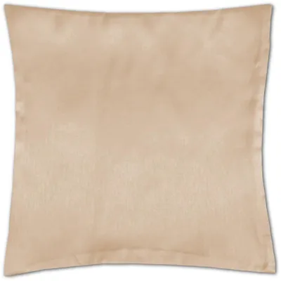 Produktbild von Kissenhülle Alessia (40x40cm) Kissenbezug Dekokissenbezug Zierkissenbezüge ohne Füllung, Farbe: Beige